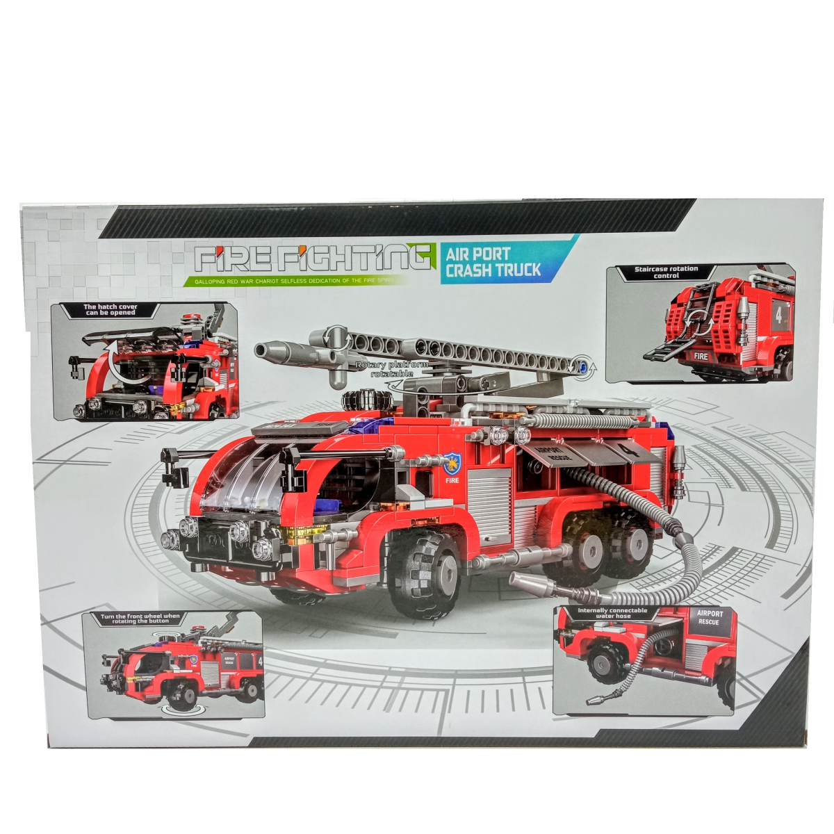CAMION BOMBERO PARA ARMAR