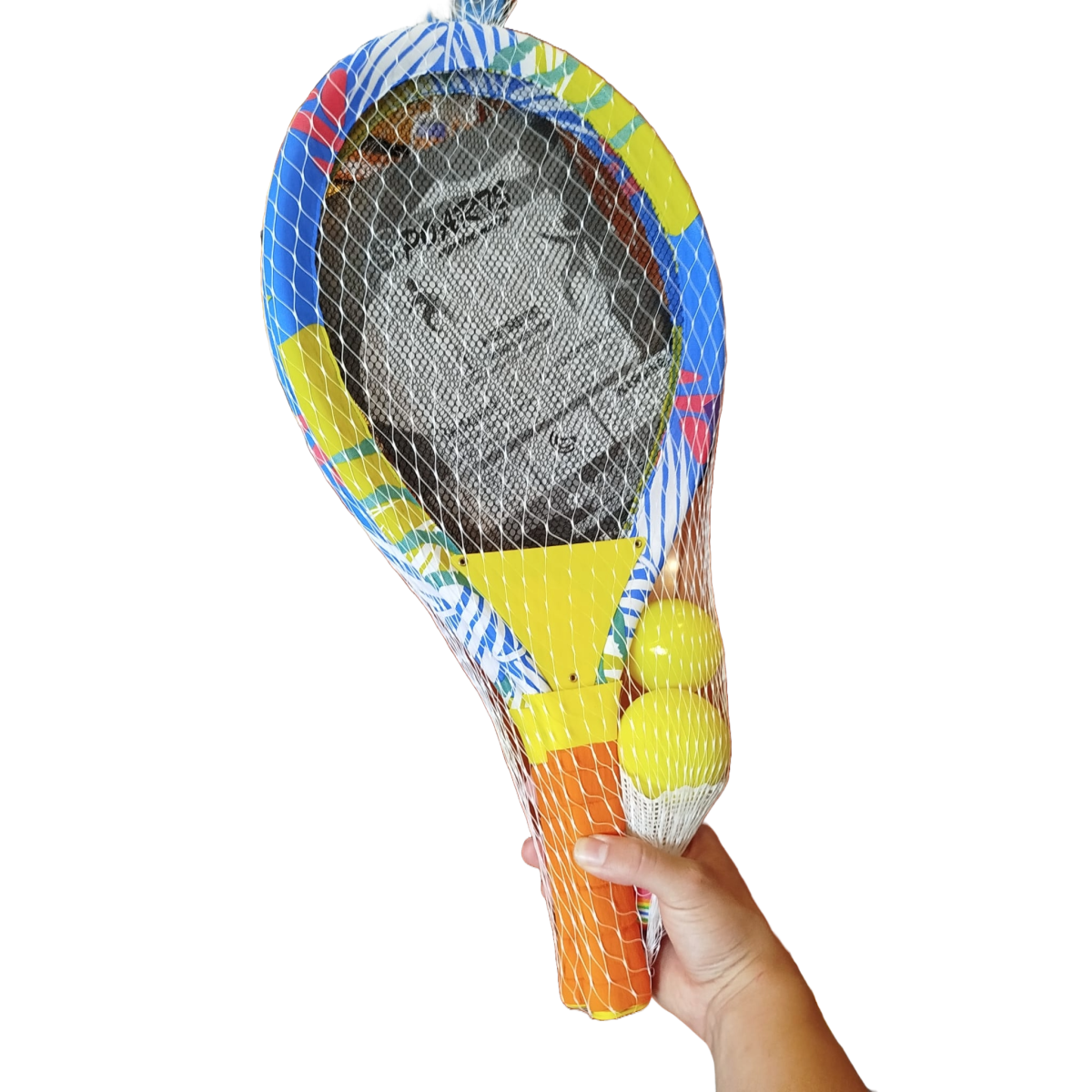 RAQUETAS DE BADMINTON + PELOTAS