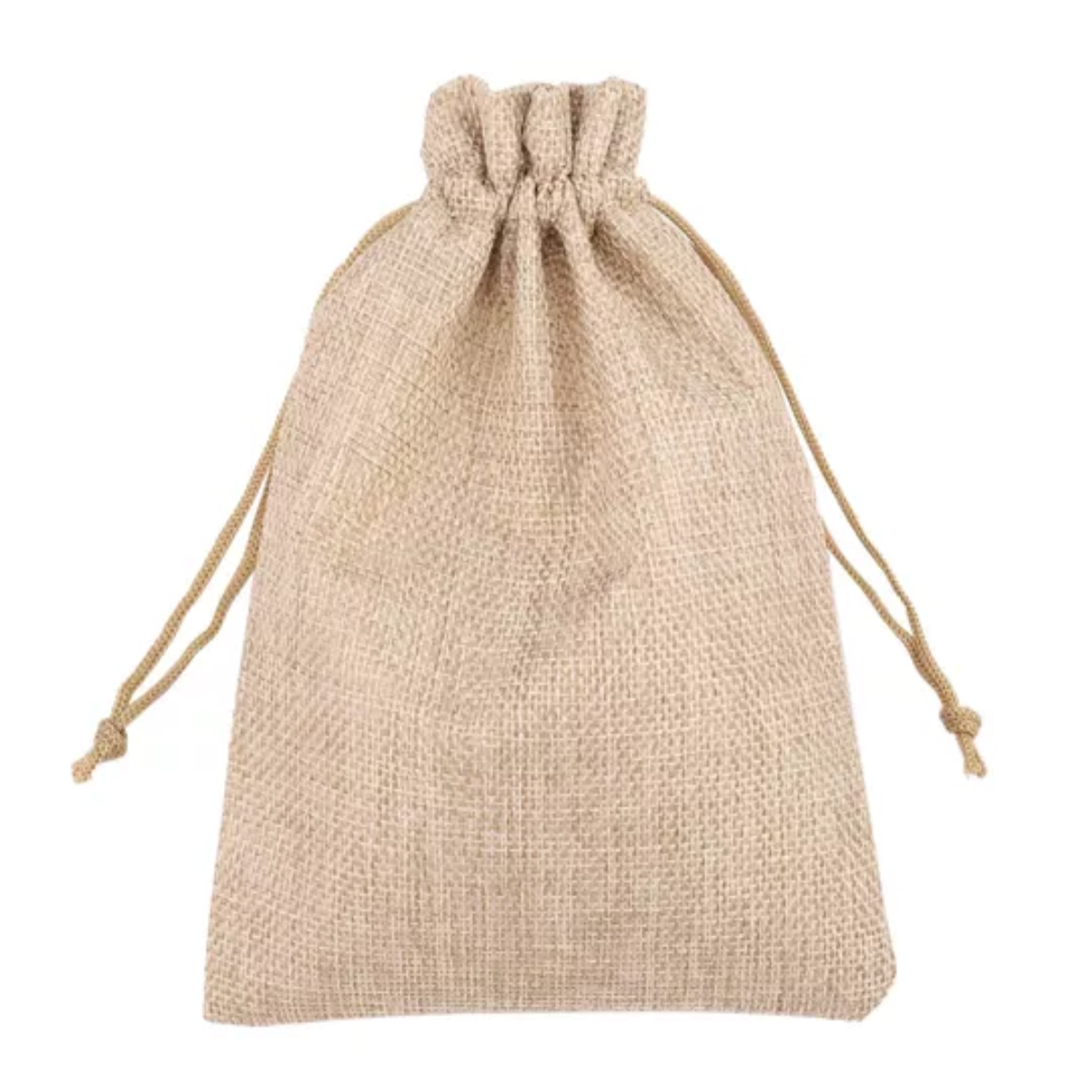 BOLSA DE TELA RUSTICA AJUSTE CON CUERDA XXL Pack X 6