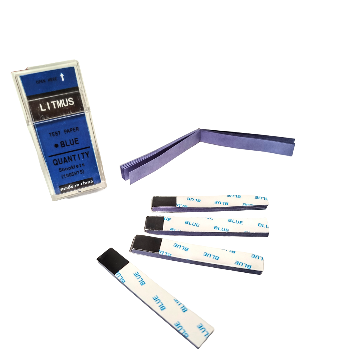 TIRAS DE LABORATORIO LITMUS PARA MEDIR PH DE SOLUCIONES