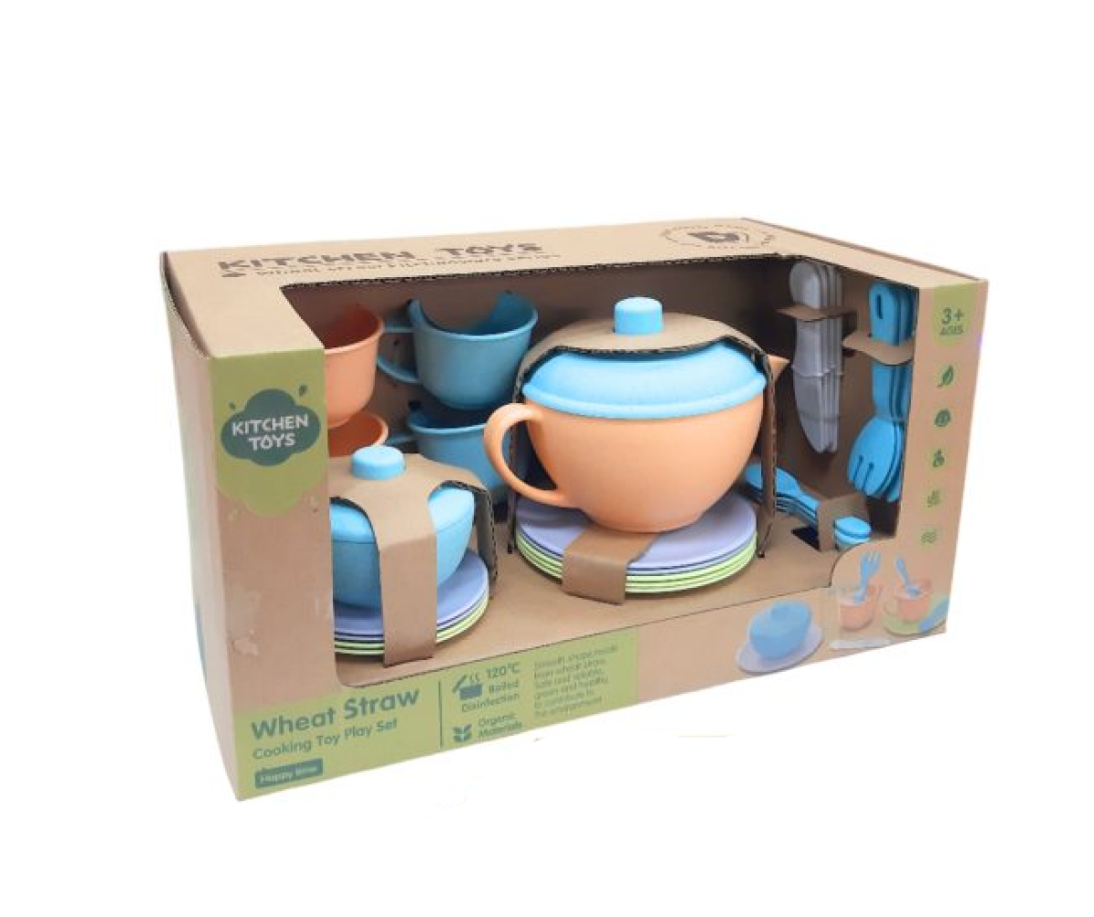 JUEGO DE COCINA ORGANICO 28 PCS