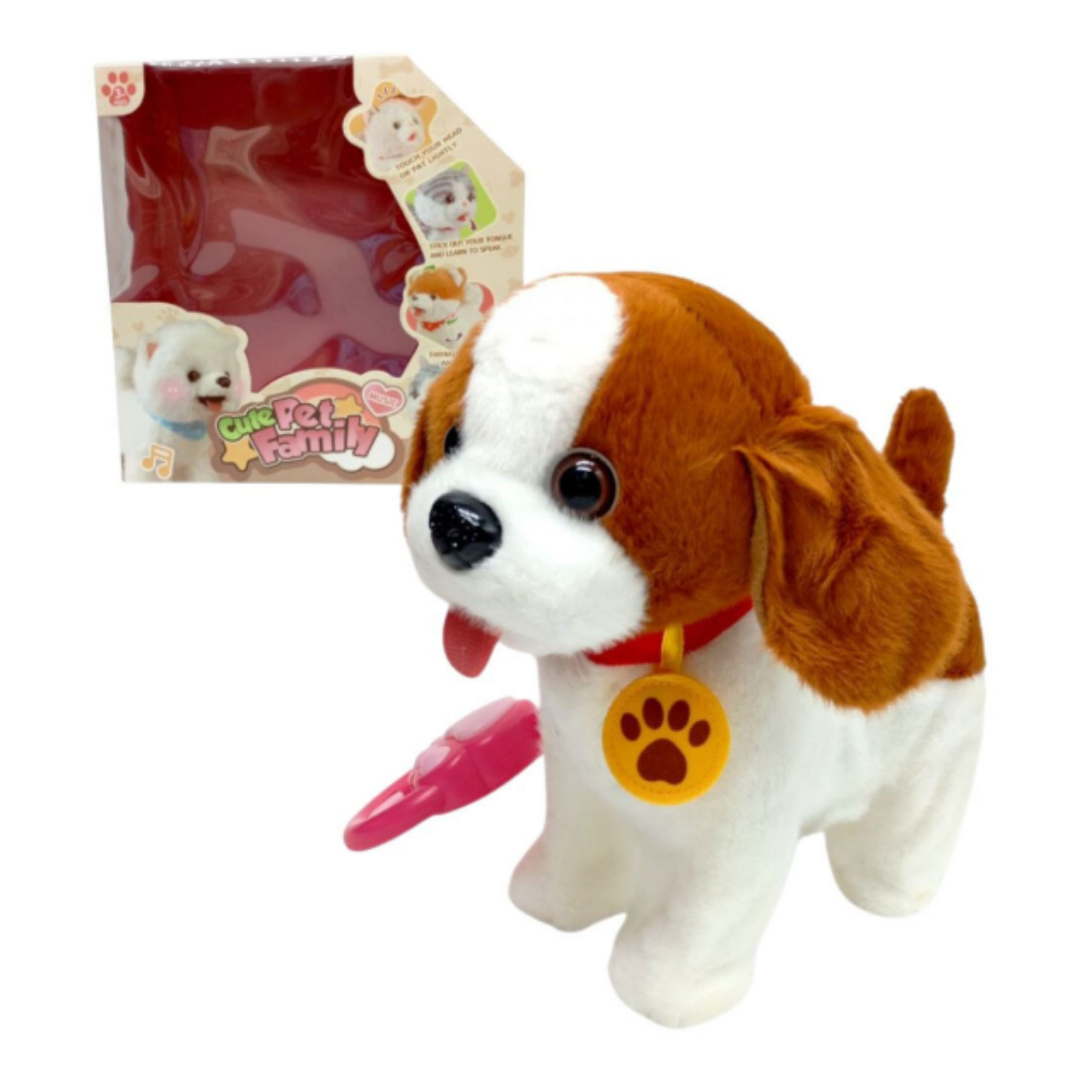 PERRO PELUCHE INTERACTIVO