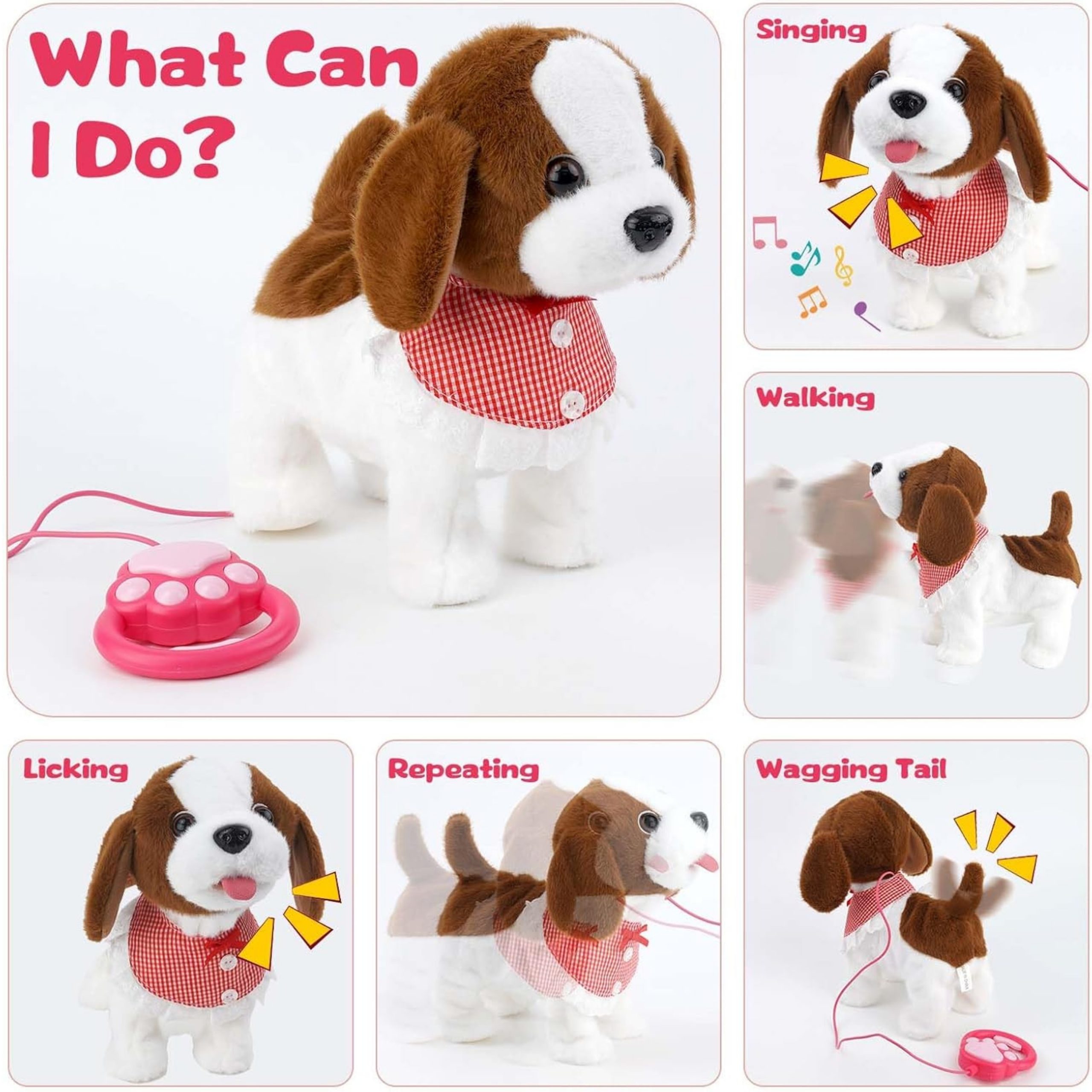 PERRO PELUCHE INTERACTIVO - Imagen 3