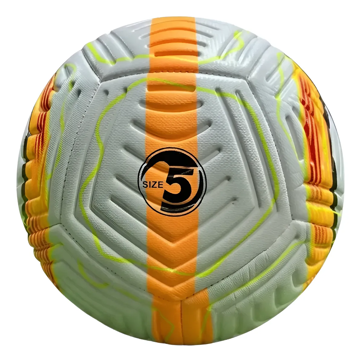 PELOTA DE FUTBOL N°5 DISEÑO CON TEXTURA