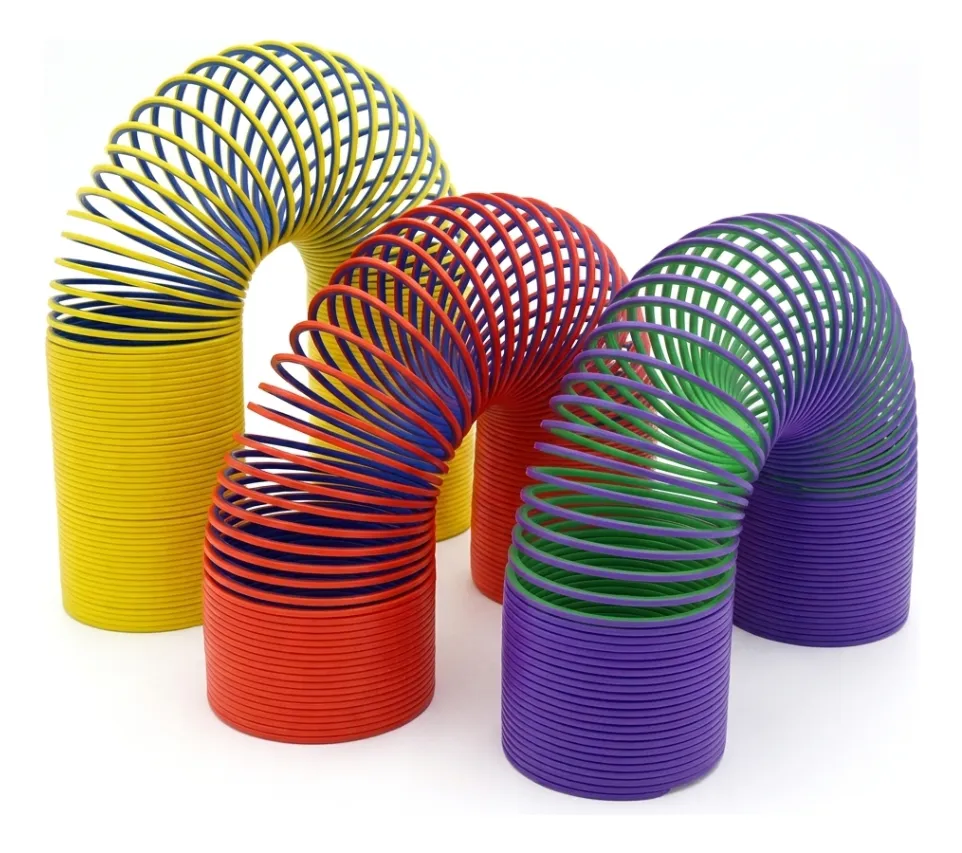 RESORTE ARCOÍRIS SLINKY JUGUETE SENSORIAL X3