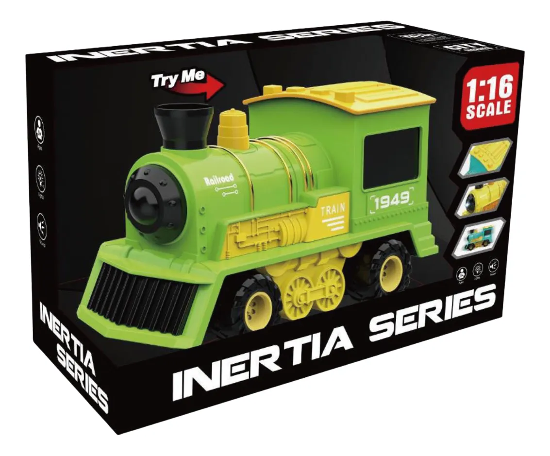 TREN INERCIA LOCOMOTORA CON LUZ