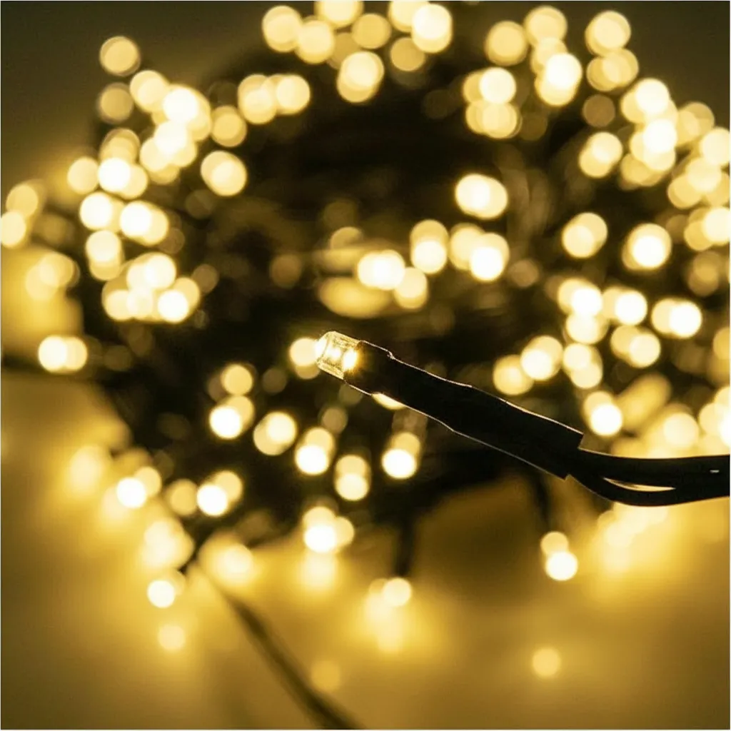 GUIRNALDA LUCES 100 LED 220 V INTERCONECTABLE - Imagen 4
