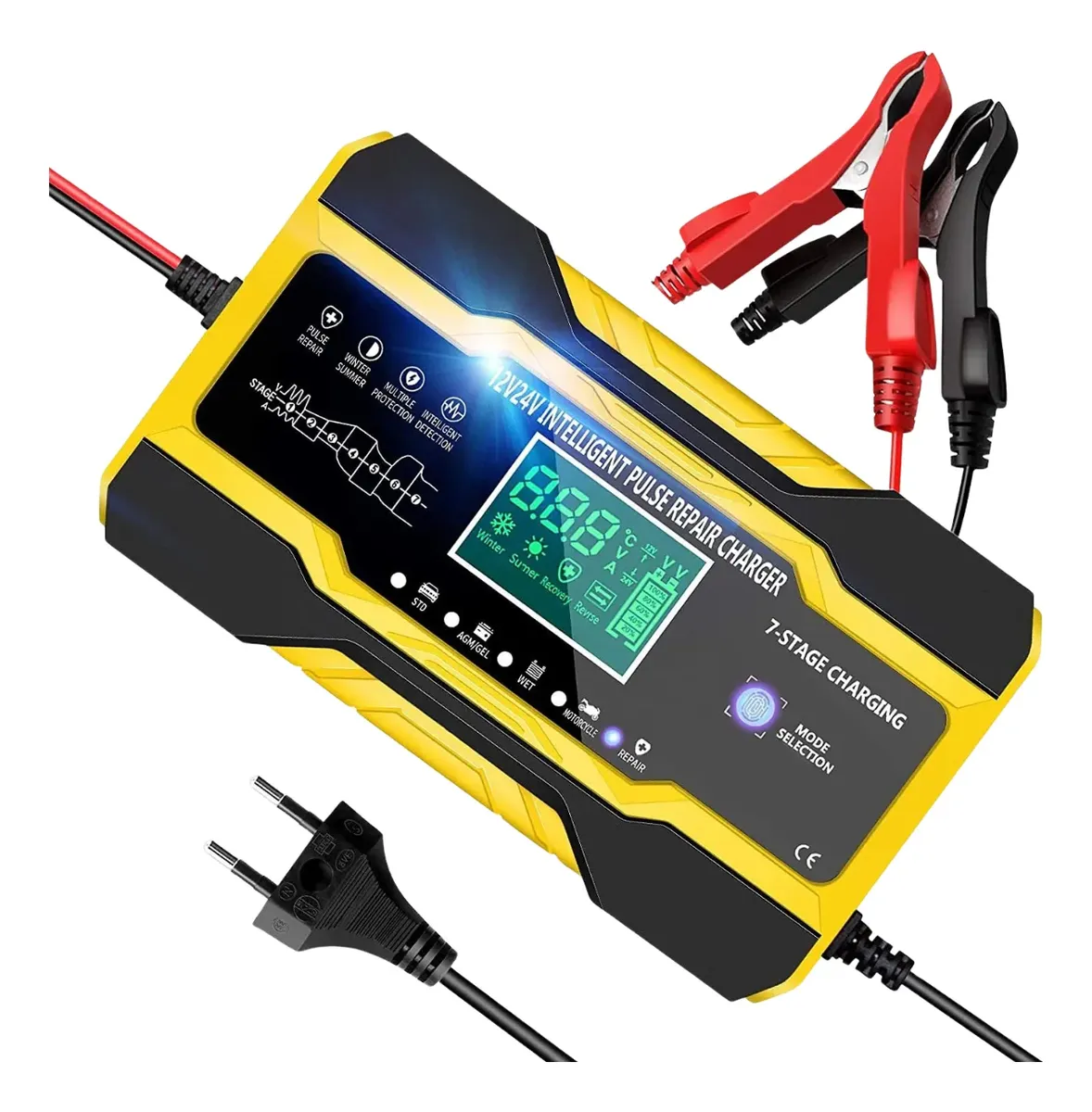 CARGADOR INTELIGENTE DE BATERIAS 12V