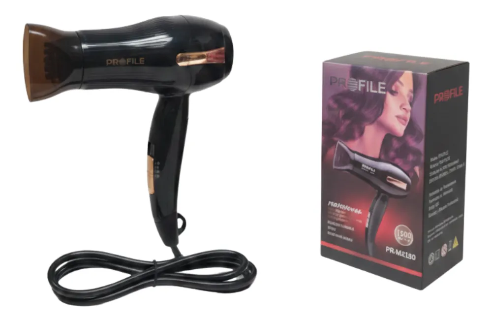 SECADOR DE PELO PLEGABLE 1500W - Imagen 4