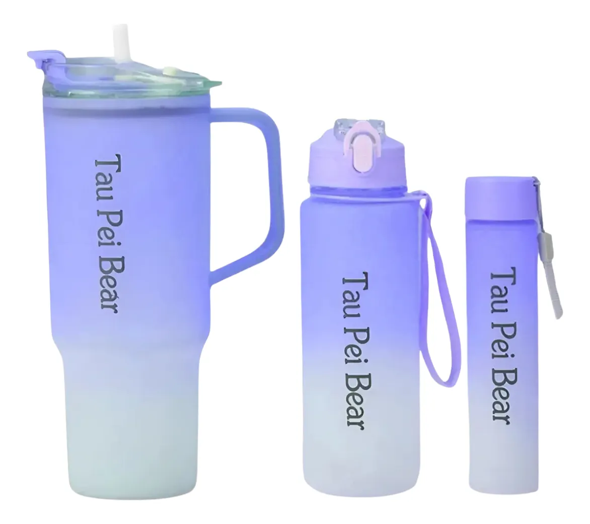 SET 3 VASOS BICOLOR - Imagen 3