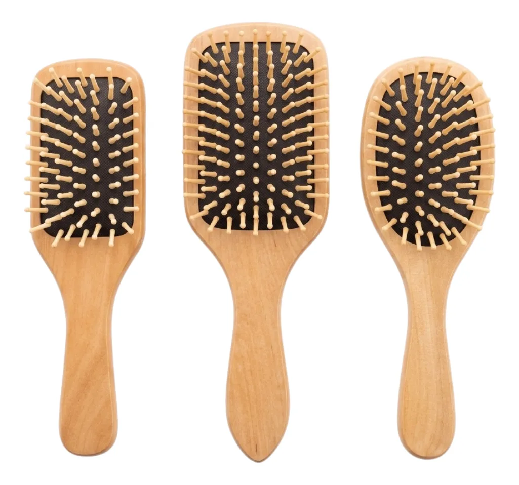 PACK 3 CEPILLOS DE MADERA - Imagen 4