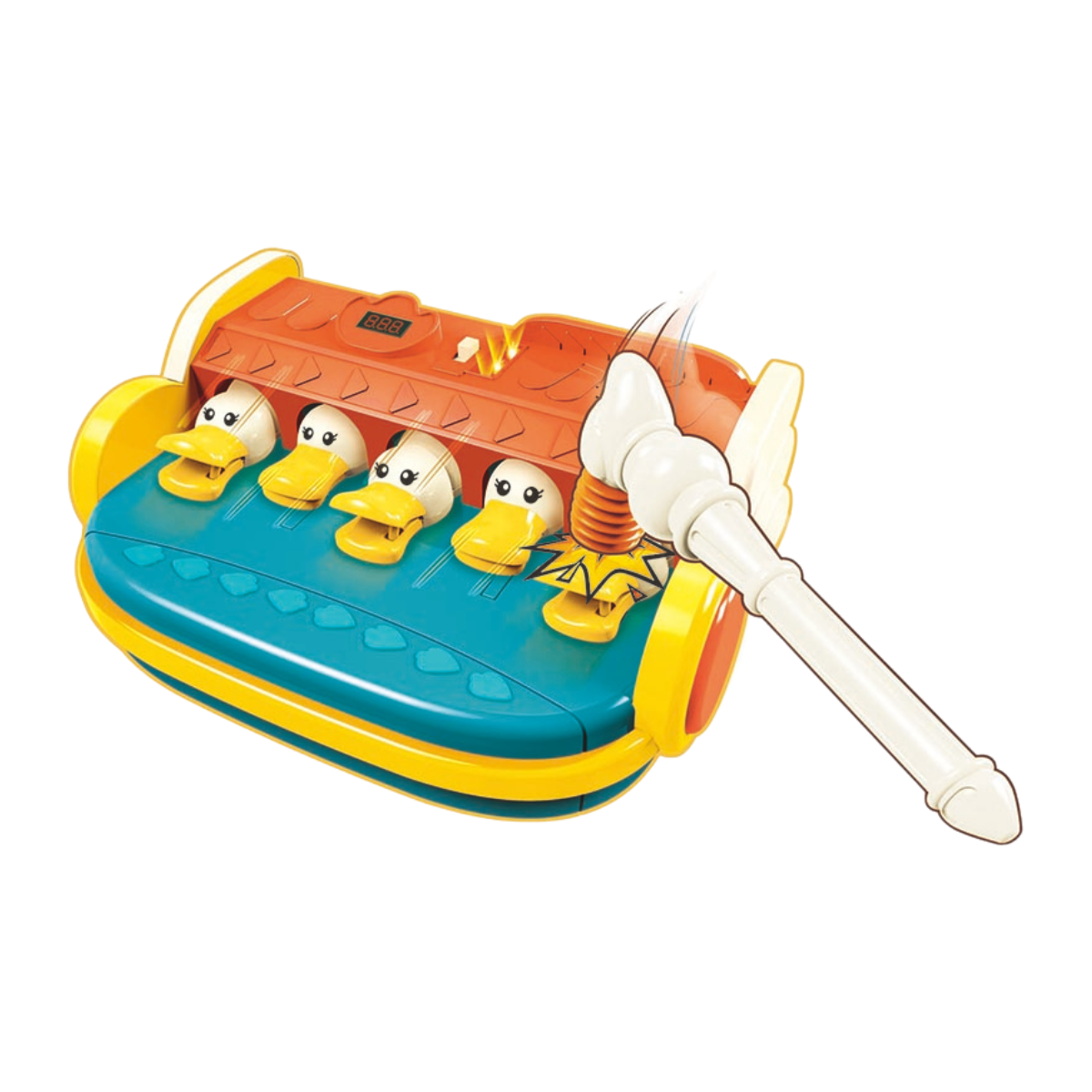 GOLPEA PATITOS CON MARTILLO LUZ Y SONIDO